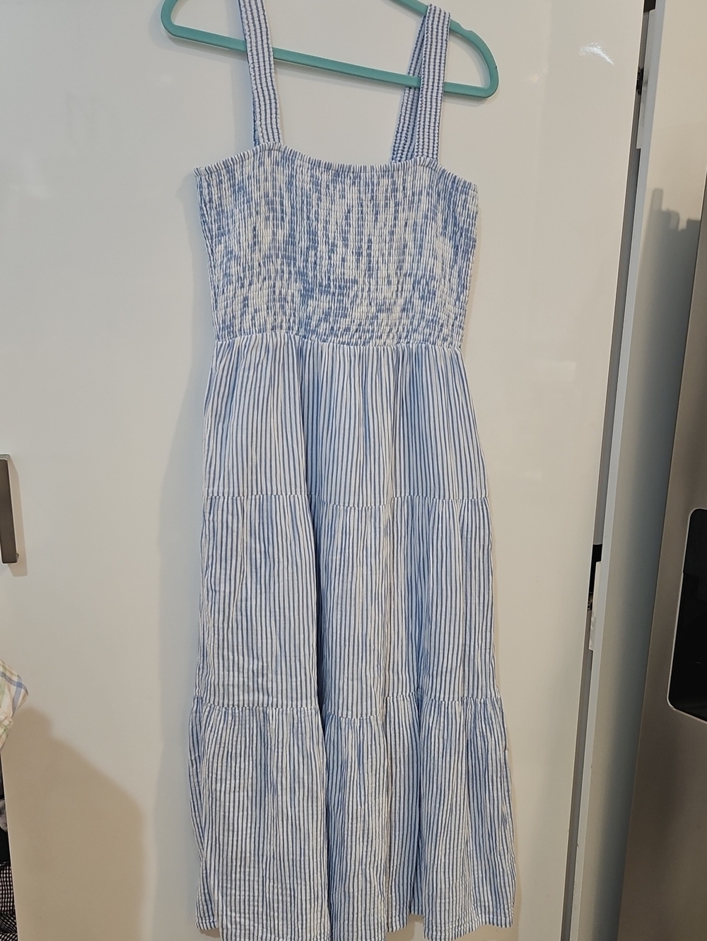 Quince Bayside Strip Sundress